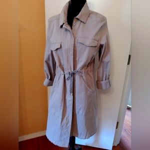 Cotton Linen Shirt Dress